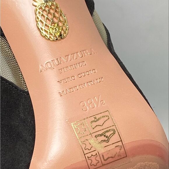 Aquazzura The Spy Suede pumps size 38.5 - Picture 11 of 11